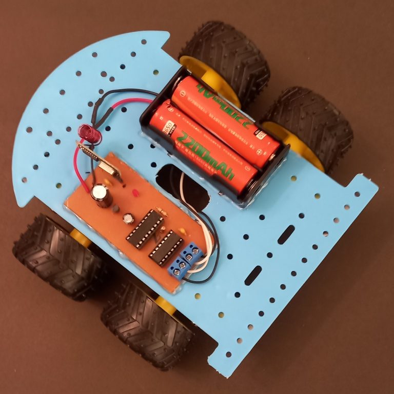 آموزش کیت ساخت ماشین کنترلی